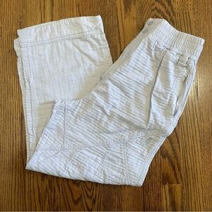 Free People Movement Light Gray Gauze Pant Adjustable Leg Size Small